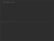Tablet Screenshot of amundi-ce.com